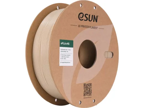 eSUN 3D printer Filament ePLA+HS 1,75mm Ivoor Wit 1kg