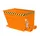 kiepbak,HxLxB 730x1370x800mm,0,55m³,draagverm. 750kg,RAL2000