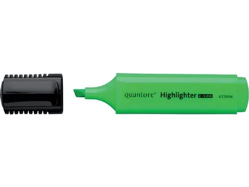 Quantore Markeerstift groen beitelpunt 2-5mm