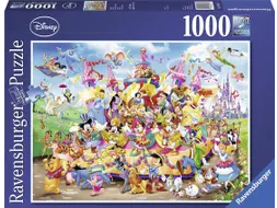Puzzel Ravensburger Disney optocht 1000 stukjes