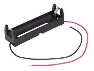 Batterijhouder Voor 1x18650Lithiumcel (Met Draden - 1