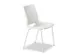 Siège Coque plastique 4 pieds Snow Assise PP vanille