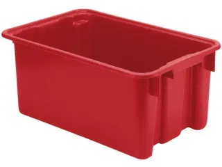 Draaistapelbak Pp Hxlxb 250X600X400Mm 45L Rood - 1
