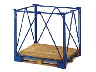 Stapelbeugel 800x1200mm Hoogte 1200mm Drievoudig Stapelbaar 2000kg - 1