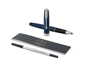Rollerpen Parker Sonnet Blue Lacquer CT Finish Fijn - 12
