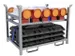 Bakenset,10Bakens M. Lampen,Voetplaten,1Opslag-/Transportpallet