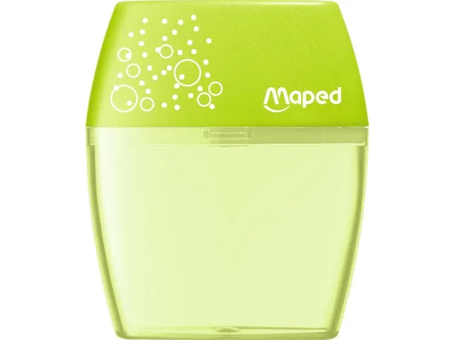 Puntenslijper Maped Shaker 2-gaats display à 20 stuks assorti