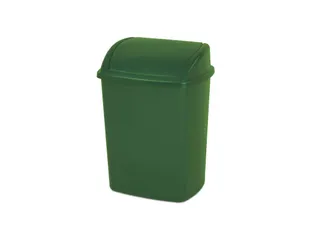 Afvalbak met Swing deksel 15 Liter Groen - 1