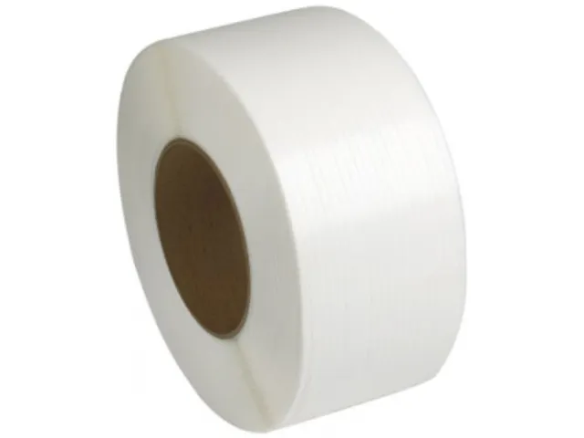 Feuillard PP Mosca 5mmx0,4mmx7500m K200 Blanc