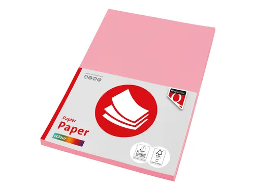 Kopieerpapier Quantore Colour A4 160 Gram Roze 50vel