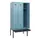 locker met bank,HxBxD 1950x900x815mm,3vak,vak B 300mm,cilinderslot