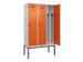 locker voor scheiding van kleding,HxBxD 2120x1200x500mm,3vak