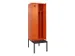 locker met bank,voor scheiding van kleding,HxBxD 2120x600x815mm,2vak