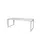 Domino Plus Bureau Hoogte Verstelbaar 2000x900mm Wit 25mm Alu O-Poot