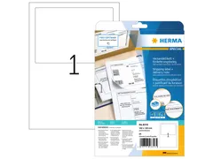 HERMA 8316 Verzendetiket met pakbon 182x130mm Wit 24 stuks