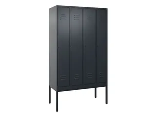 locker voor scheiding van kleding,HxBxD 2120x1200x500mm,4vak - 1