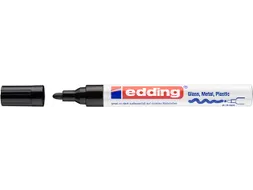 Paintmarker edding 750 op oliebasis 2-4mm creatief zwart