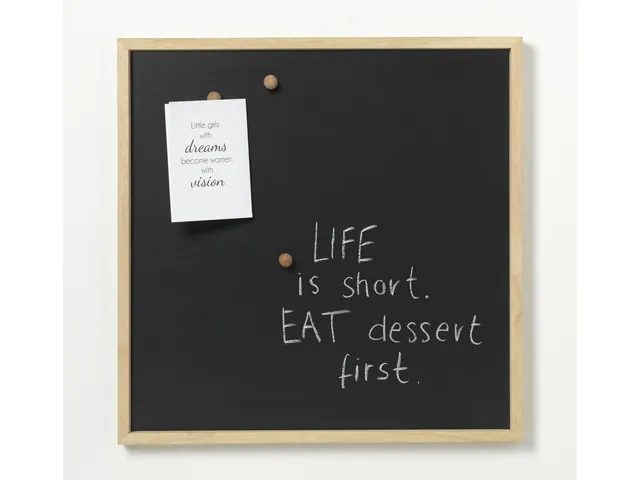 Krijtbord Naga 60 x 60 cm Magnetisch