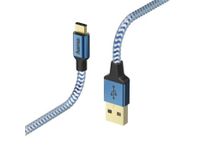 Laad/Synchrokabel Reflected USB type-C 1.5m blauw / USB-kabel