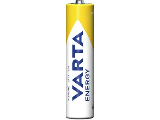 Batterij Varta Energy 4x AAA Alkaline 1.5V - 3