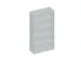 kantoorstelling,HxBxD 1920x1000x430mm,decor romp lichtgrijs