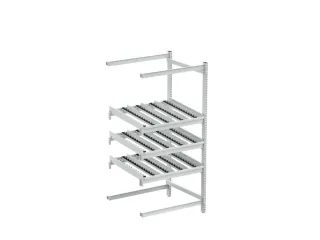ESD-Kanban-stelling,aanbouwveld aan de zijkant,HxBxD 1860x933x805mm - 3