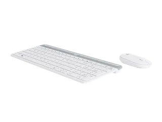 Logitech MK470 Toetsenbord QWERTY RF Draadloos en muis wit - 4