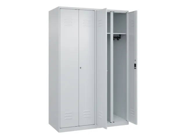 locker voor scheiding van kleding,HxBxD 1850x1200x500mm,4vak