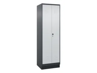 wasgoedverdeelkast,HxBxD 1950x600x500mm,vak B 300mm,draaigrendel - 1