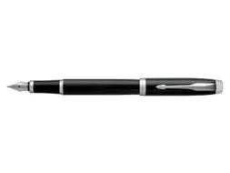 Vulpen Parker IM Black Lacquer CT Finish Medium Blauwe inkt