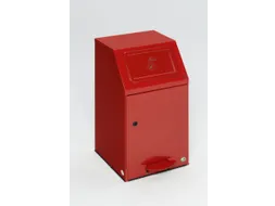 Poetskatoenbak,zelfblussend,1x43l,HxBxD 760x405x475mm,binnenbak staal
