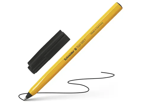 Balpen Schneider Tops 505 F zwart