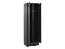 locker voor scheiding van kleding,HxBxD 1950x600x500mm,2vak