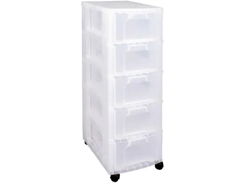 Ladenblok 5 X 12 Liter Transparant