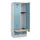 locker met bank,HxBxD 1950x800x815mm,2vak,vak B 400mm,cilinderslot