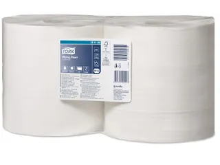 Poetsrol Tork Advanced 415 Combirol 131135 1-Laags wit - 1