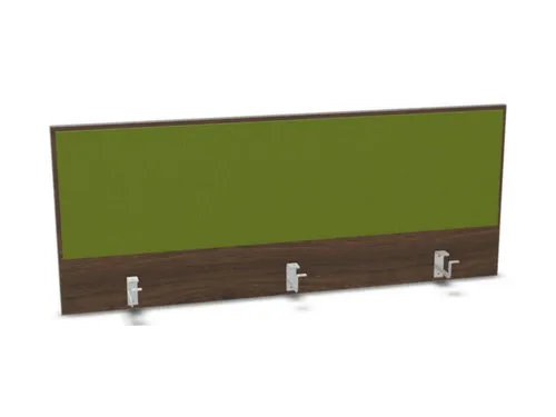 opzetpaneel bureau aanbouw achter NV bruin hickory BN7048-groen 1400mm