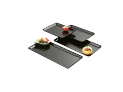 Zwarte schaal 210x310x20mm