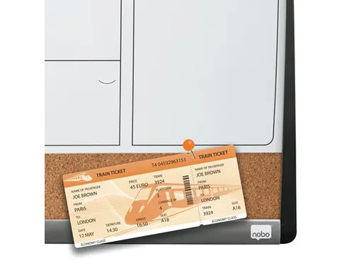 Nobo magnetisch combibord met maandplanner 58.5x43cm