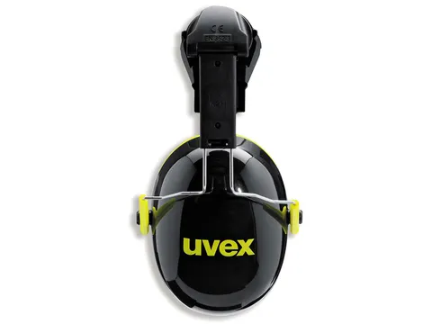 uvex K2 2600-202 gehoorkap met helmbevestiging