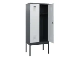 schoollocker,HxBxD 1950x800x500mm,2vak,vak B 400mm,cil.-slot