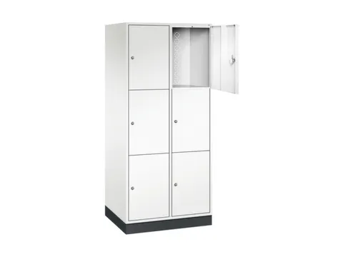 grootvolume-lockersysteem,HxBxD 1950x820x600mm,2x3vakken,cil.-slot