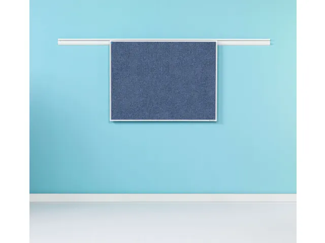 Partnerline Prikbord 60x90cm Camira Blauw Paars