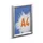 Durable 4796 Kliklijst A4 Aluminium