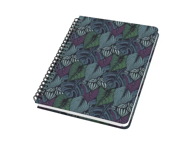 Carnet Sigel Jolie spirale A5 JUNGLE DREAMS dots 120pag 100gr HC