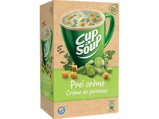 Cup-a-Soup prei crème met kaas croutons 21 zakjes - 1