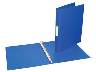 Ringmap A4 4 Ringen van 26mm Blauw - 1