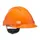 3M Peltor G3000D veiligheidshelm, ABS, oranje, per stuk, geventileerd