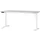 Elektrisch ihv bureau,HxBxD 720-1200x1600x800mm,blad lichtgrijs