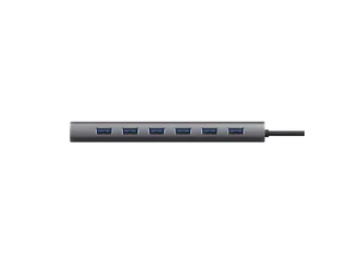 Hub Trust HALYX 7-port USB-A 3.2 zilver - 7